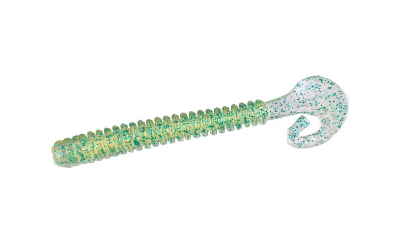 Приманка Croxy G-tail twist long 2,5'' цвет 01 - фото 1