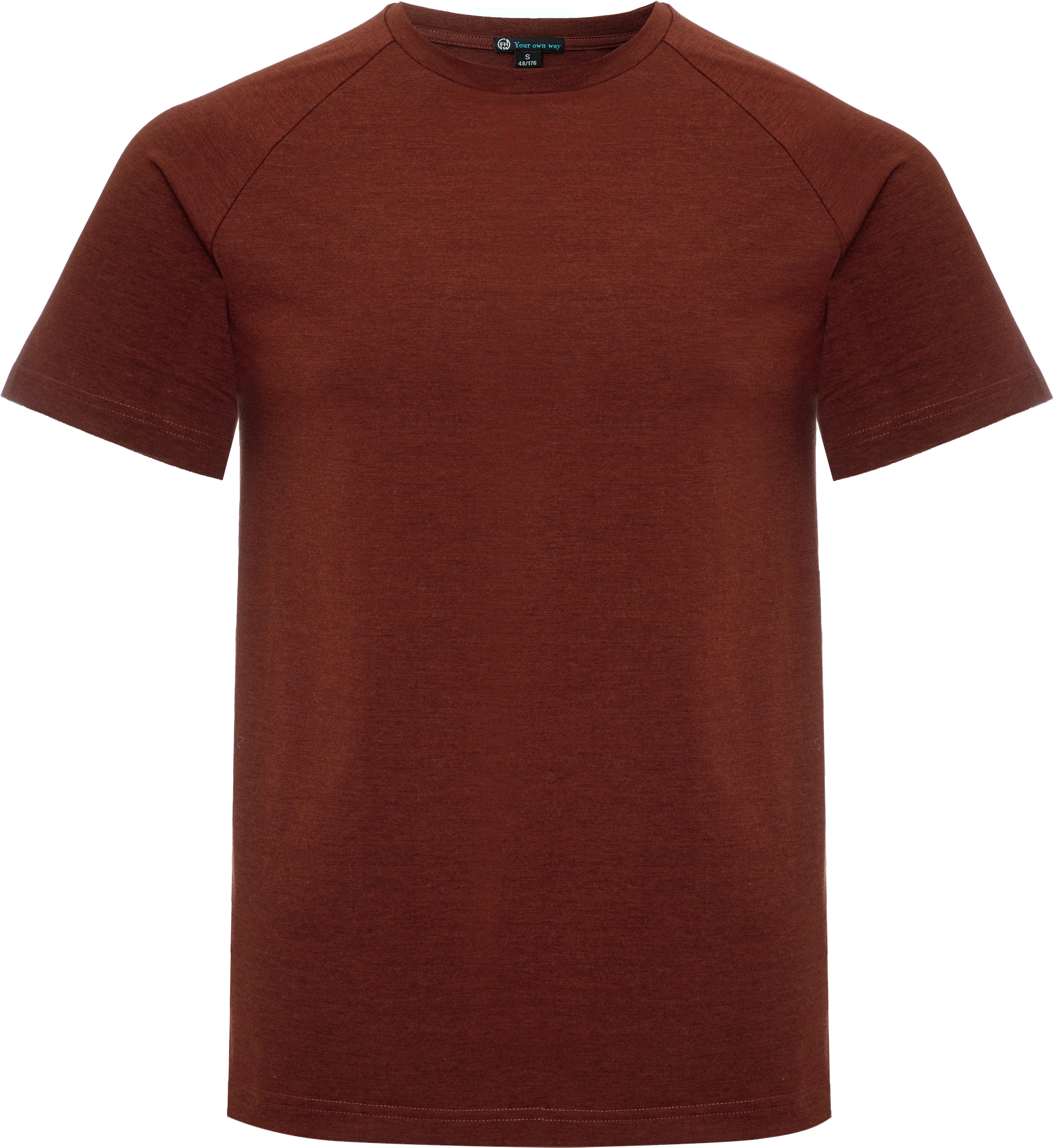 Футболка FHM Wave V2 терракотовый - фото 1