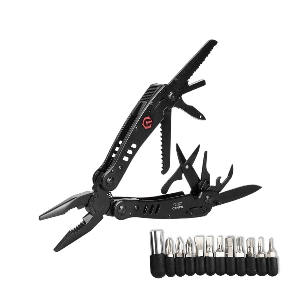 Мультитул Ganzo G301B 21 в 1 черный - фото 1