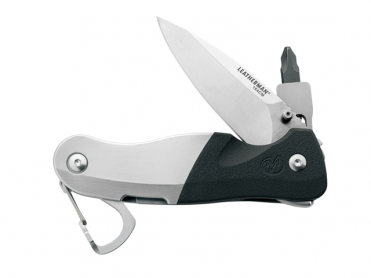 Нож Leatherman е33B складной 4 отвертки сталь 154СМ - фото 1