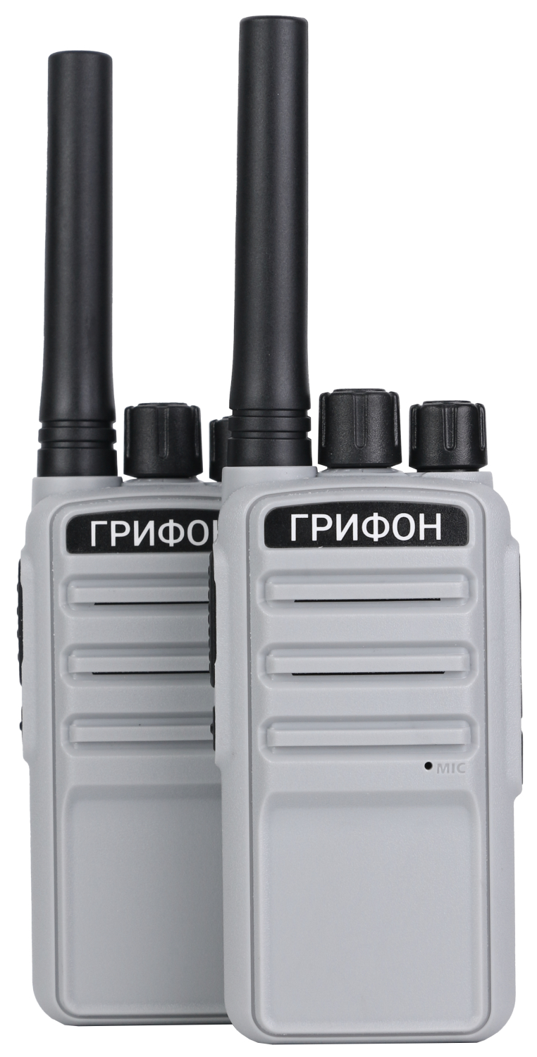 Радиостанция Грифон G-33 портативная комплект 2шт - фото 1