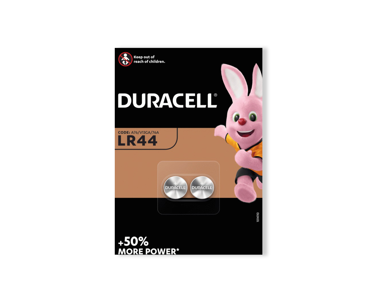 Батарейка Duracell LR44 2шт - фото 1