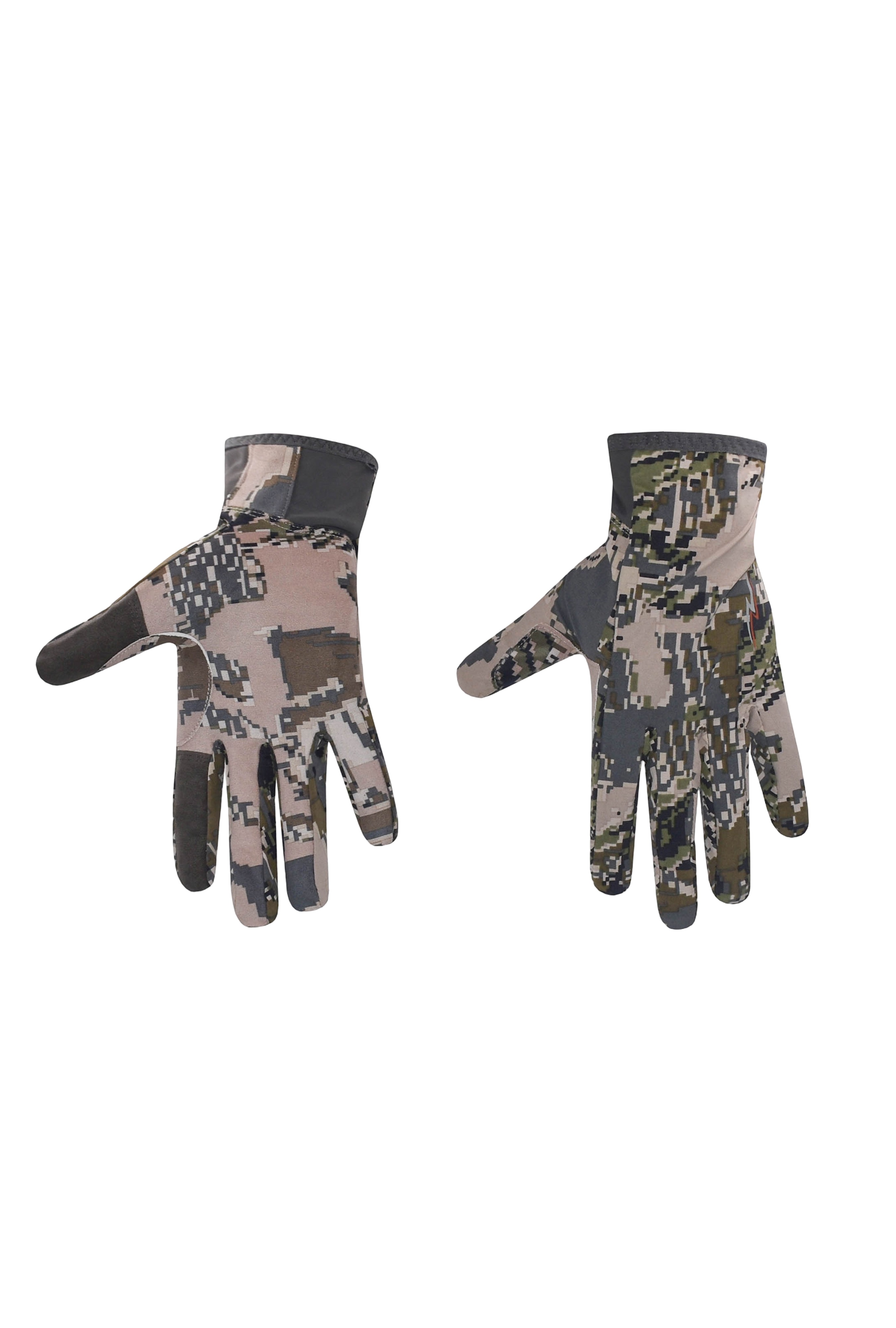 Перчатки King Hunter Summer Light camo gray - фото 1