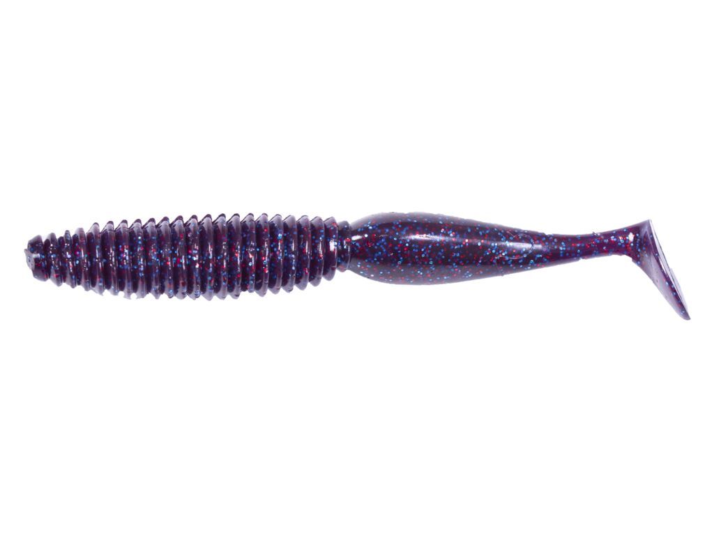 Приманка Lucky John виброхвост Pro Series mega worm 4,0in 10,16 S63 5шт - фото 1