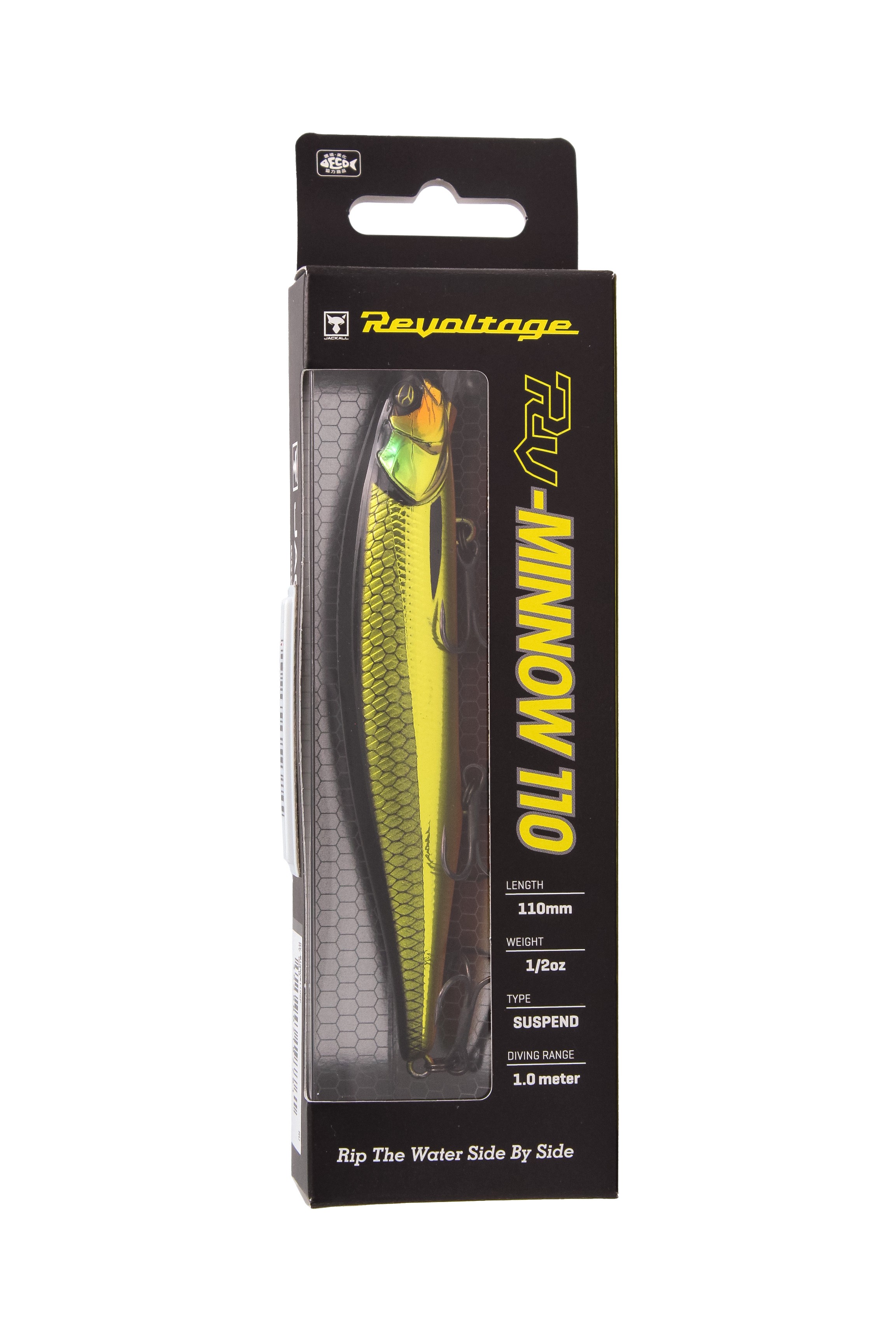 Воблер Jackall RV-Minnow 110 SP rv gold - фото 1