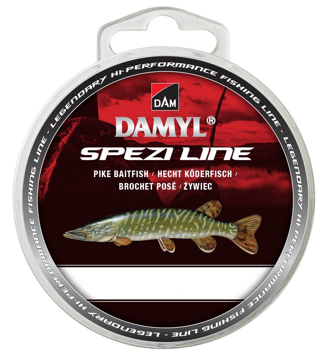 Леска DAM Damyl Spezi Line Pike Spin 300м 0,35мм 9,7кг 21lb light grey - фото 1