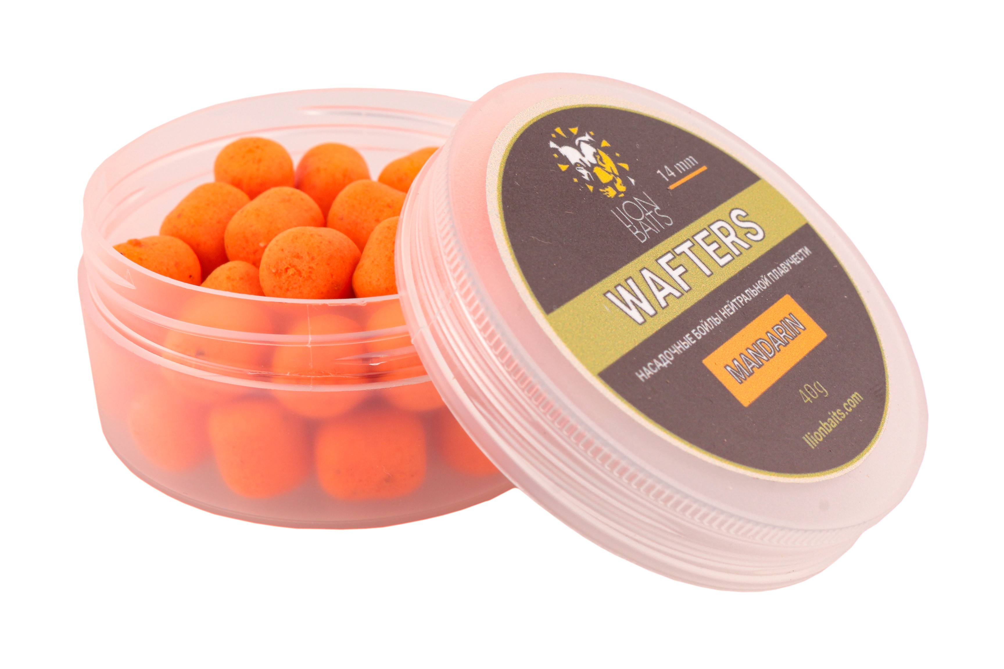 Бойлы Lion Baits Wafters Mandarin 14мм - фото 1