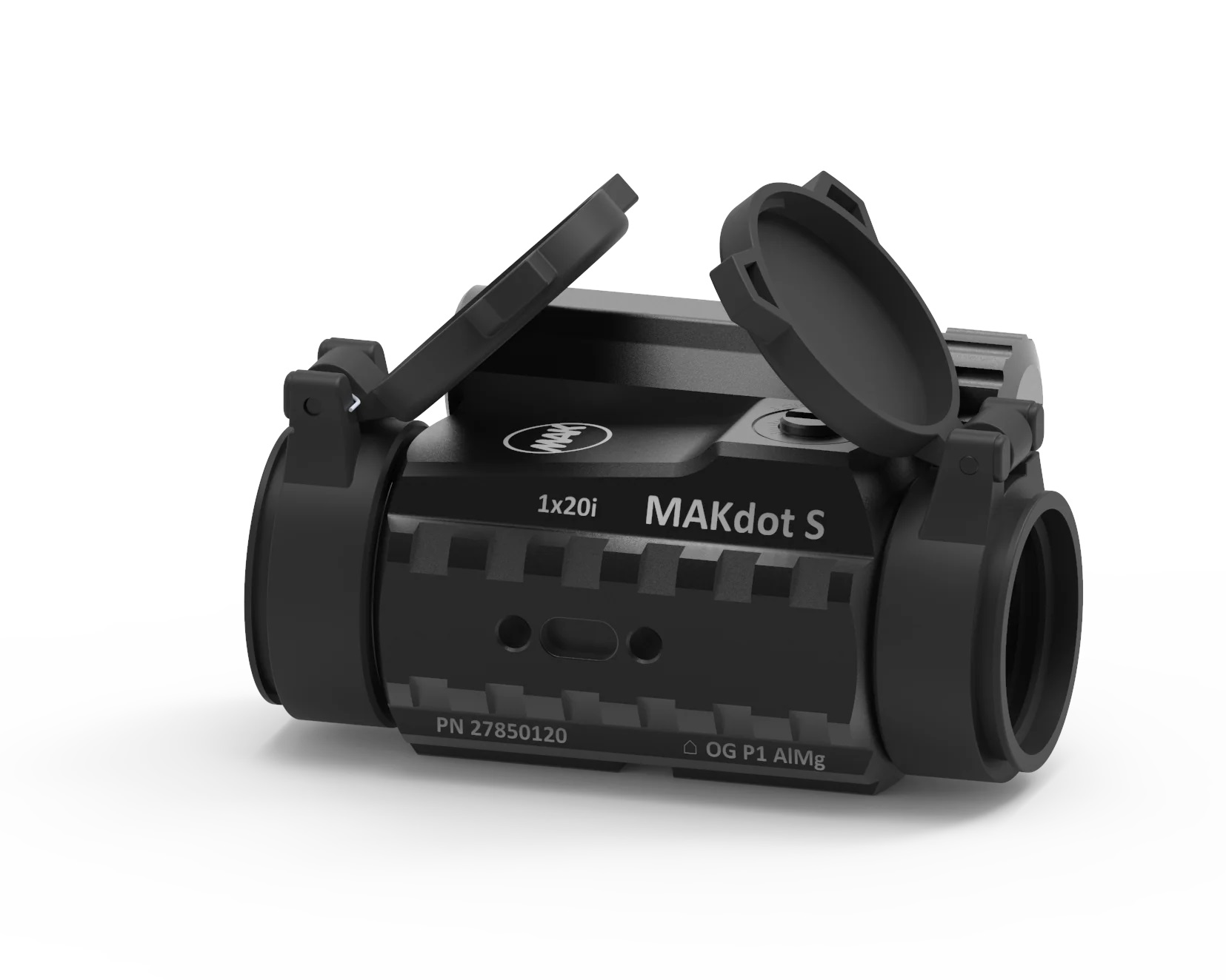 Прицел коллиматорный MAKdot S 1x20i 2 MOA Picatinny - фото 1