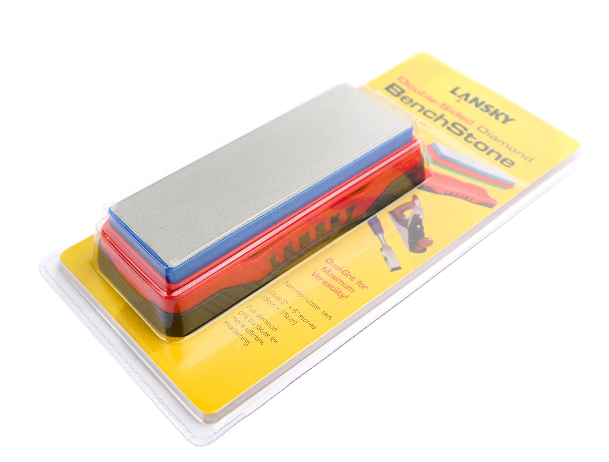 Камень Lansky двухсторонний алмазное напыление на подложке 280/600 Grit - фото 1
