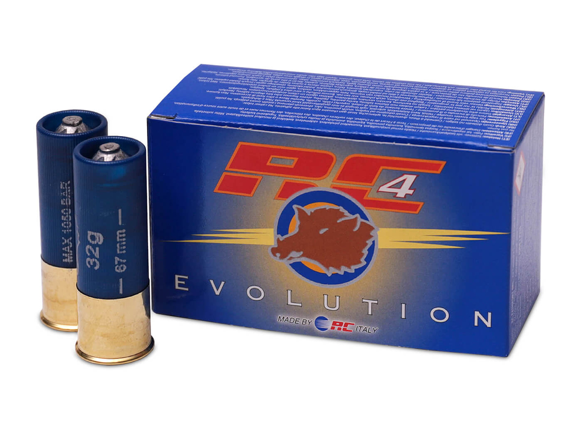 Патрон 12x70 RC 4 Palla Evolution Калиберная 32гр пулевой 1/10 - фото 1