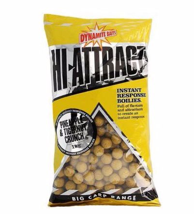 Бойлы Dynamite Baits Hardened pineapple tigernut crunch 20мм 1кг - фото 1