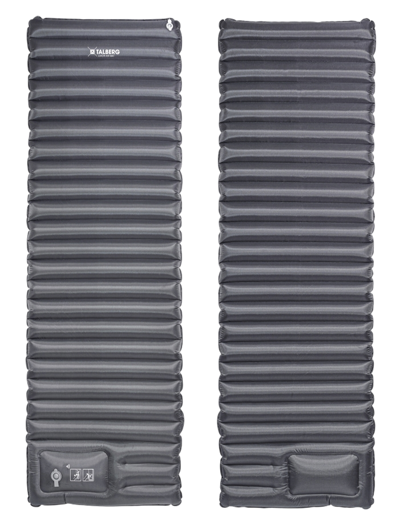 Коврик Talberg LUXOR AIR GREY MAT надувной 185х60х8 оливковый - фото 3