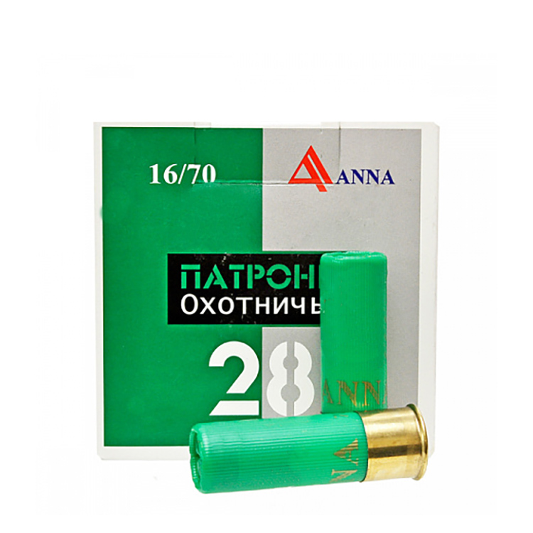 Патрон 16x70 ANNA 1 28г био - фото 1