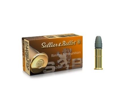 Патрон 22 LR Sellier&Bellot 2,56г Subsonic HP-LHP (50шт) - фото 1