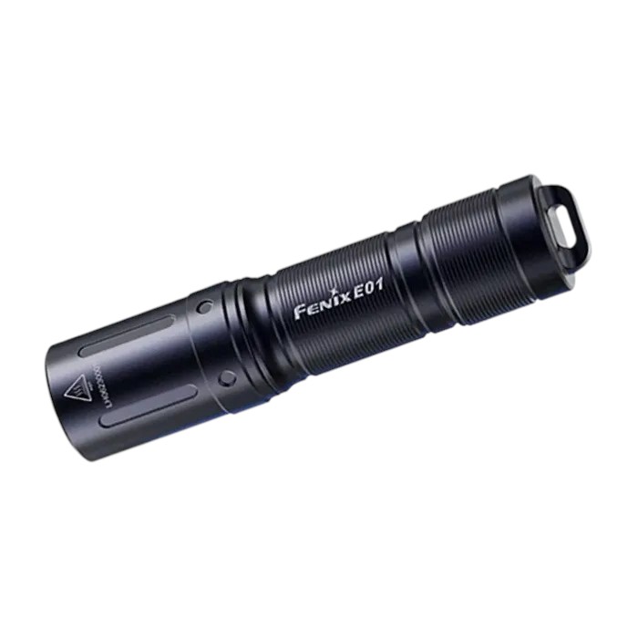 Фонарь Fenix E01 V2.0 черный 100 люмен - фото 1