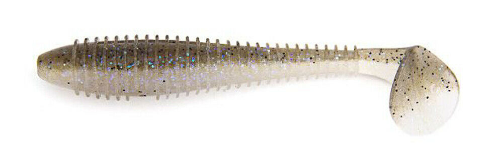 Приманка Keitech виброхвост Swing impact fat 3,3" Electric Shad - фото 1
