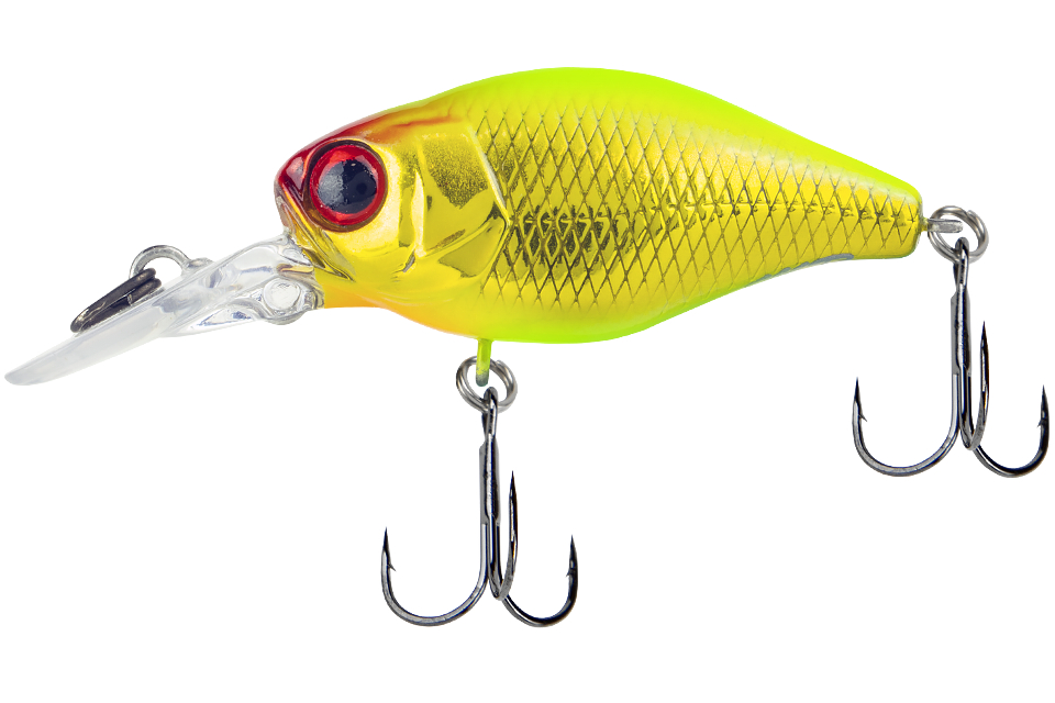 Воблер Jackall Chubby 38 MR gold & chartreuse - фото 1