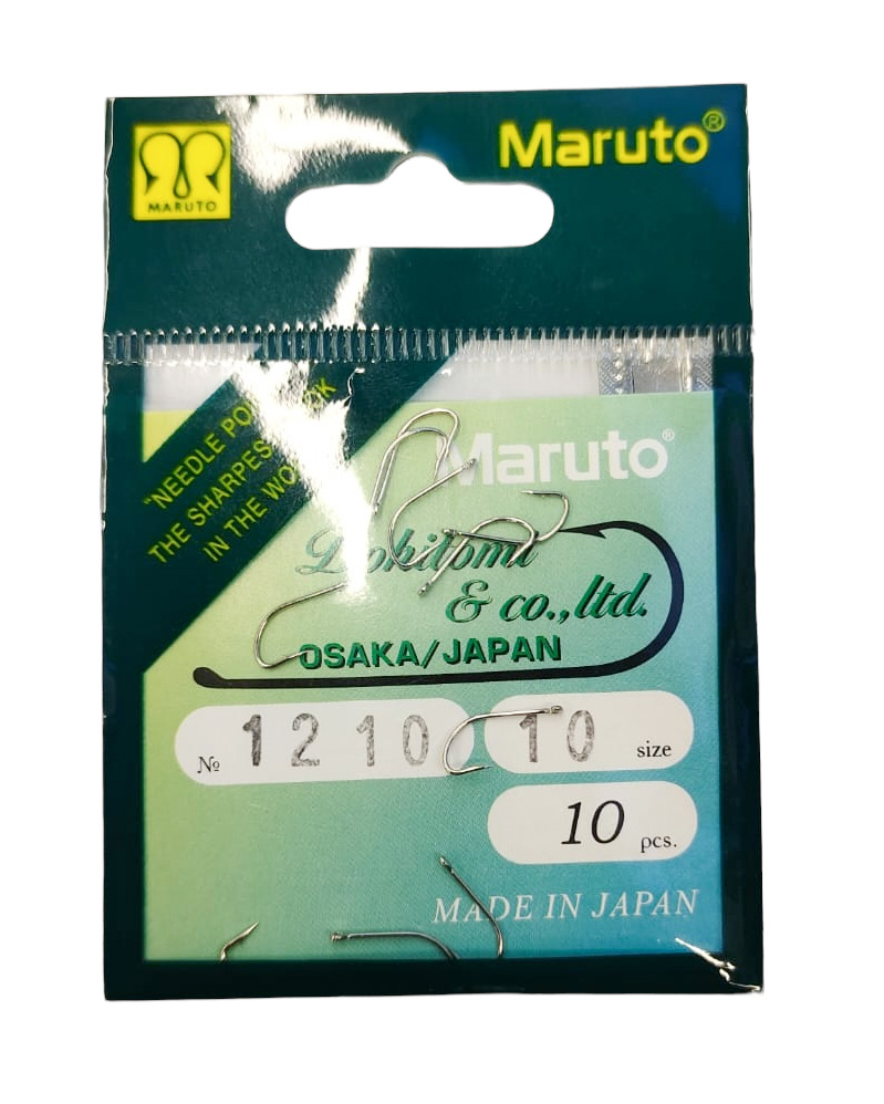 Крючки Maruto 1210 Ni №10 10шт - фото 1