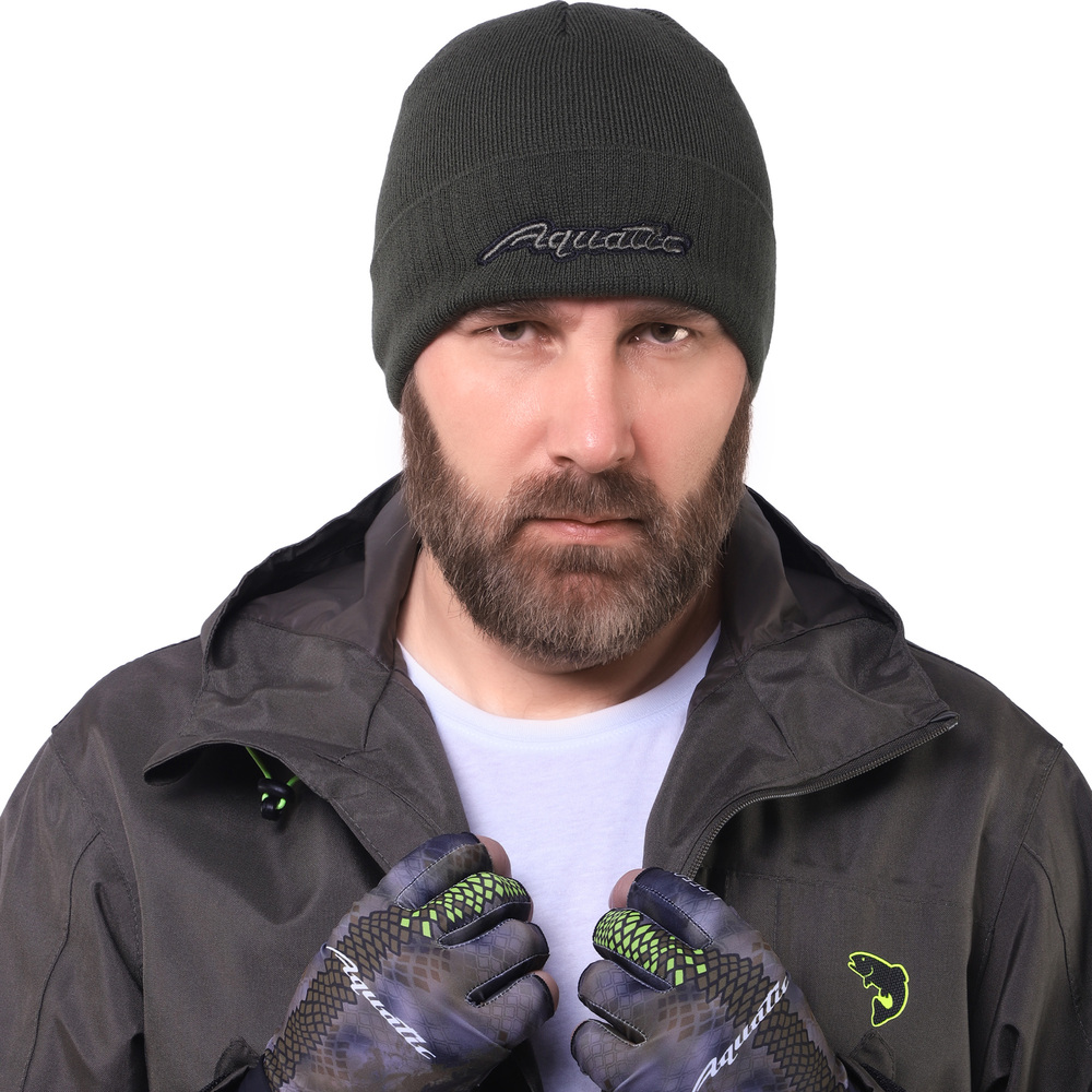 Шапка Aquatic Ш-09Х хаки - фото 1