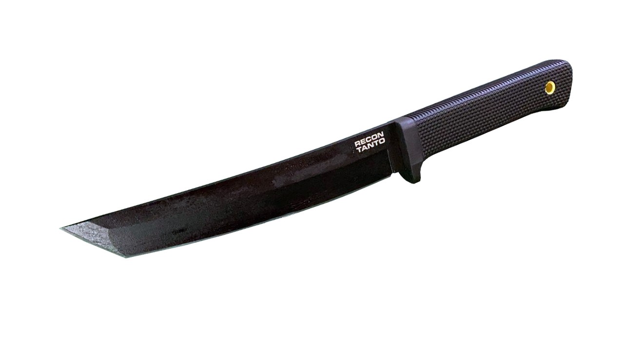 Нож Cold Steel Recon Tanto фикс. клинок 17.8 см воронение  - фото 1