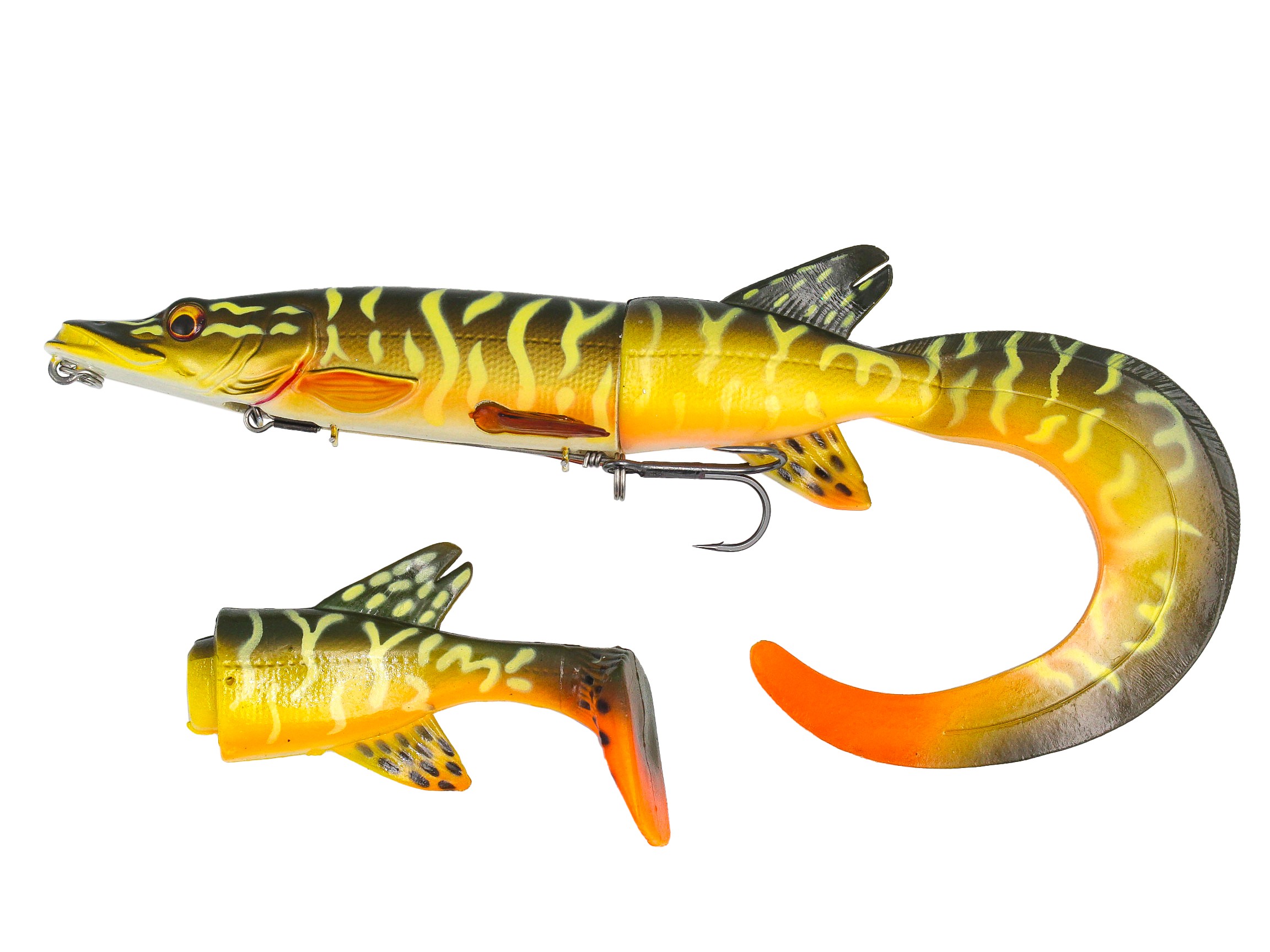 Воблер Savage Gear 3D hybrid pike 17см 45гр SS 01 pike - фото 1