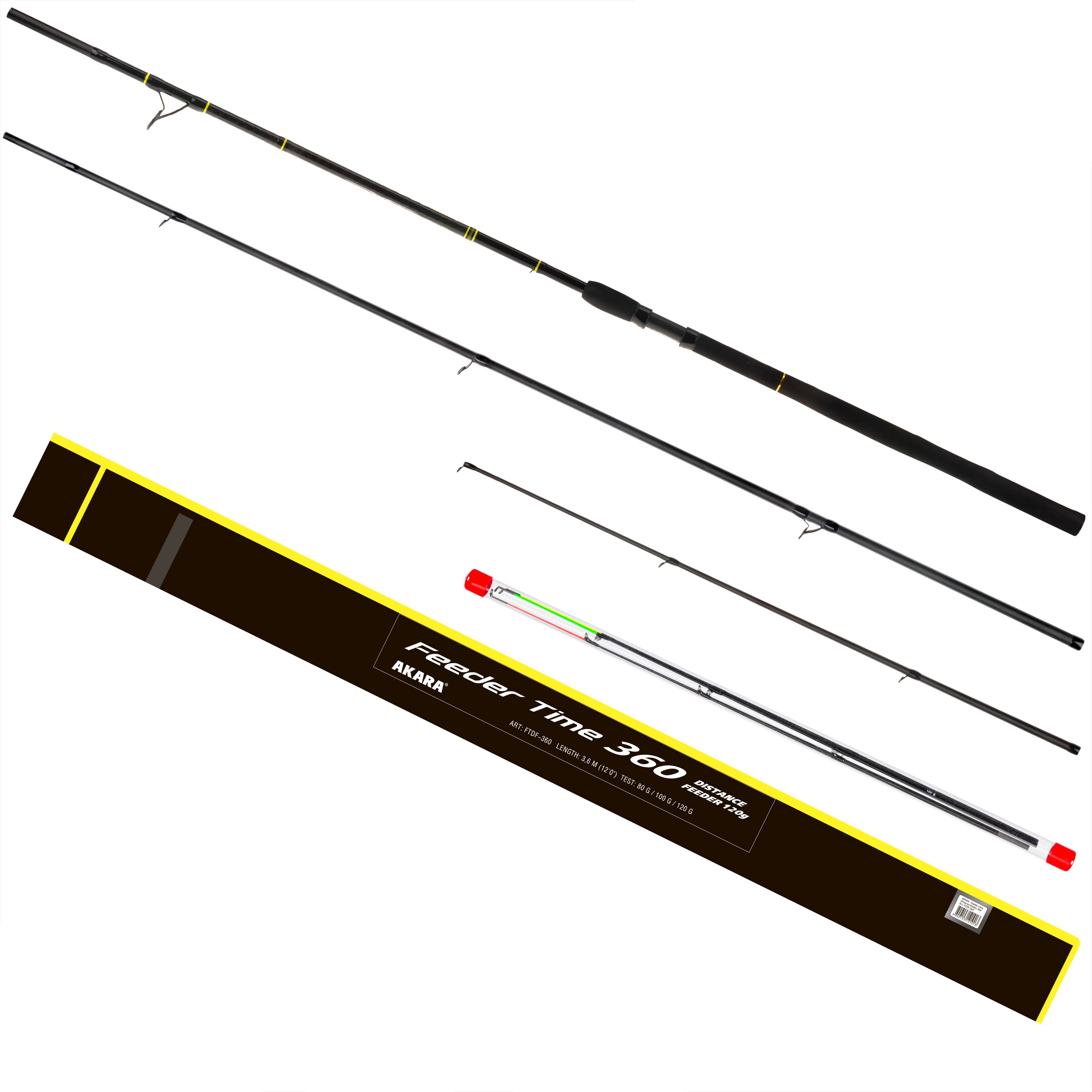 Удилище Akara Feeder Time Distance Feeder TX-40 80-100-120гр 3,9м - фото 1