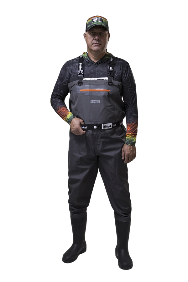 Вейдерсы Remington Fishing with boots royal fish II grey black - фото 1