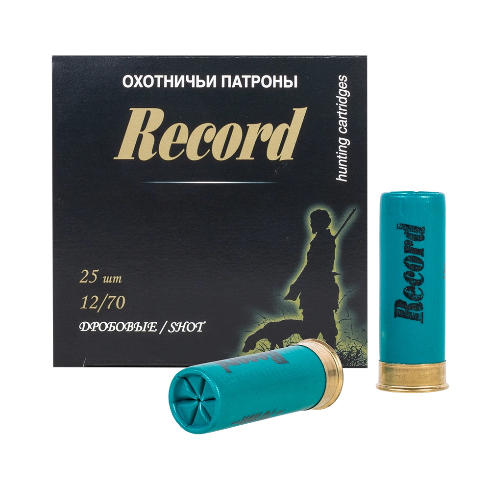 Патрон 12х70 Рекорд 6 32гр - фото 1