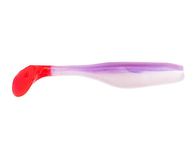 Приманка Bass Assassin  Walleye Assassin 4&quot; Albino Firetail - фото 1