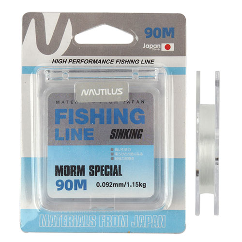 Леска Nautilus Toray MORM Special 0,081мм 0,89кг 90м clean Com - фото 1