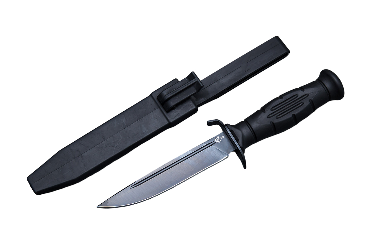 Нож ИП СЕМИНА НКВД сталь У8 рук. Elastron пластик - фото 1