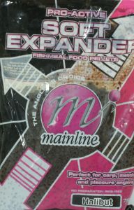 Пеллетс Mainline Pro-active soft expander pellets 750гр halibut - фото 1