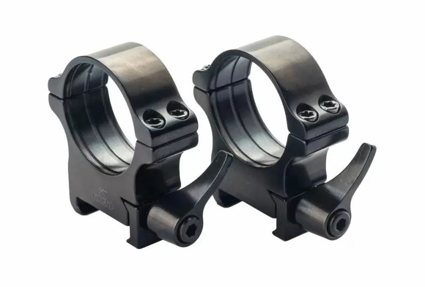 Кольца быстросъемные Rusan на Weaver 34мм рычаг BH=9мм 050-34-9-R - фото 1