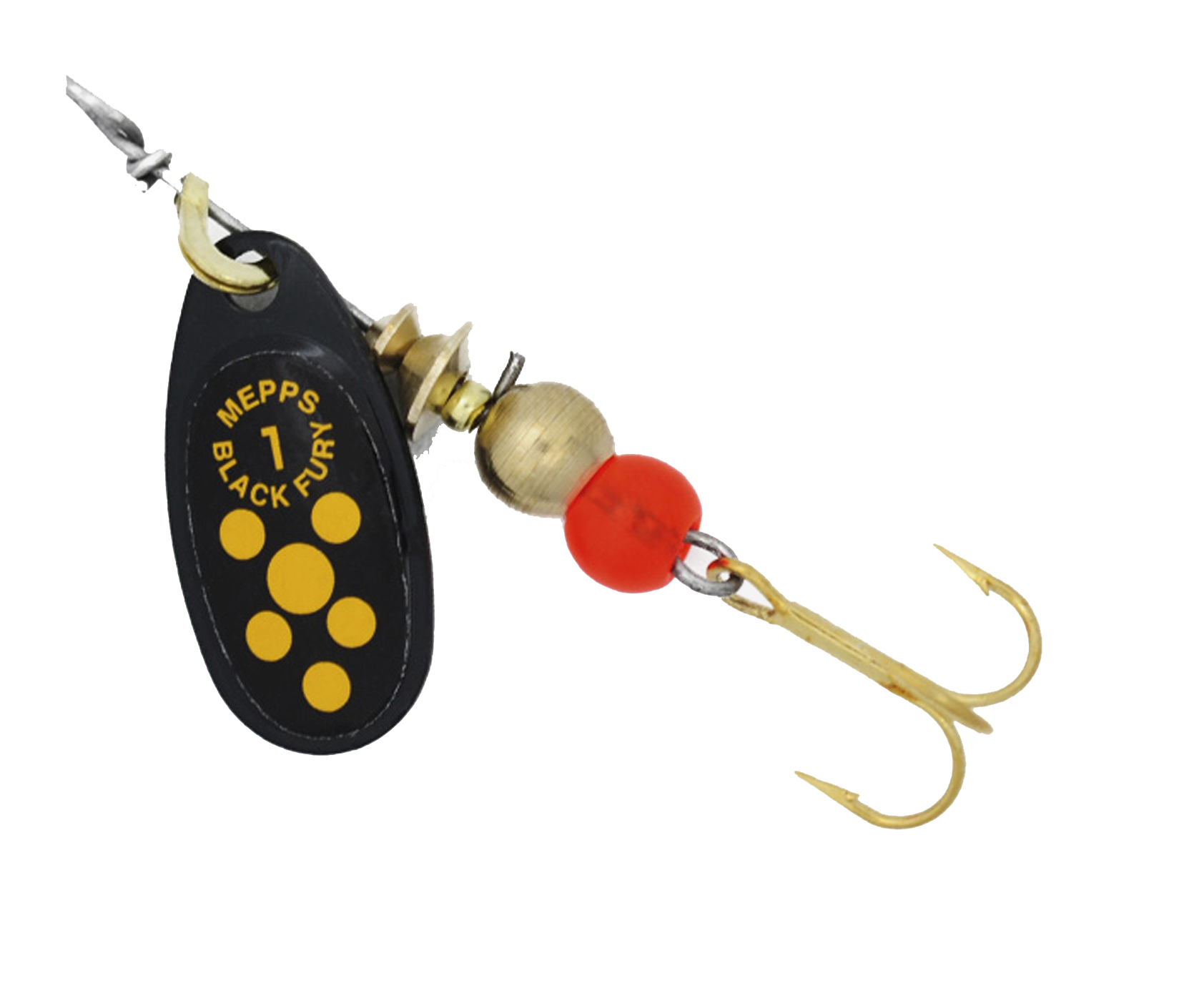 Блесна Mepps Black Fury JAUNE NR №1 3,5г    - фото 1