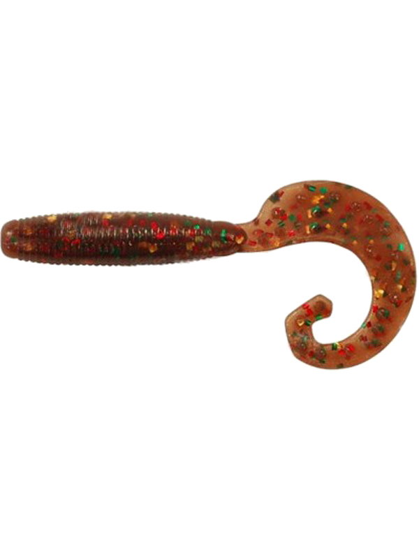 Приманка Reins твистер Fat G tail grub 4&quot; U003 UV sculpin - фото 1