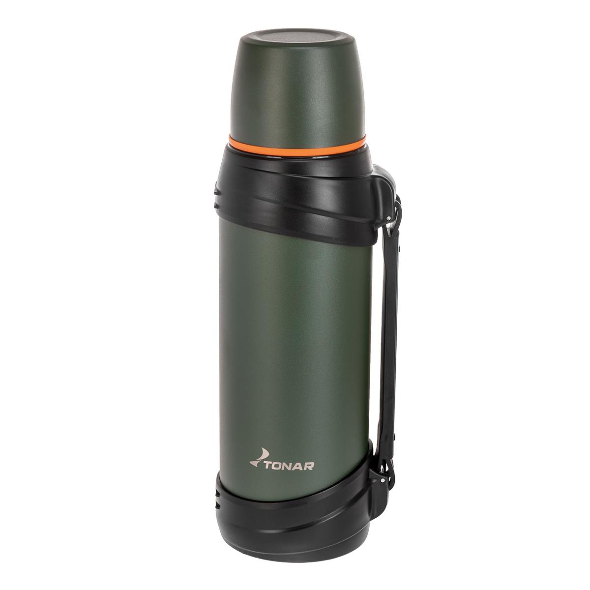 МП Термос (T-KD-938-2.5) 2500ML хаки (дополн.пласт.чашка, ручка) TONAR - фото 1