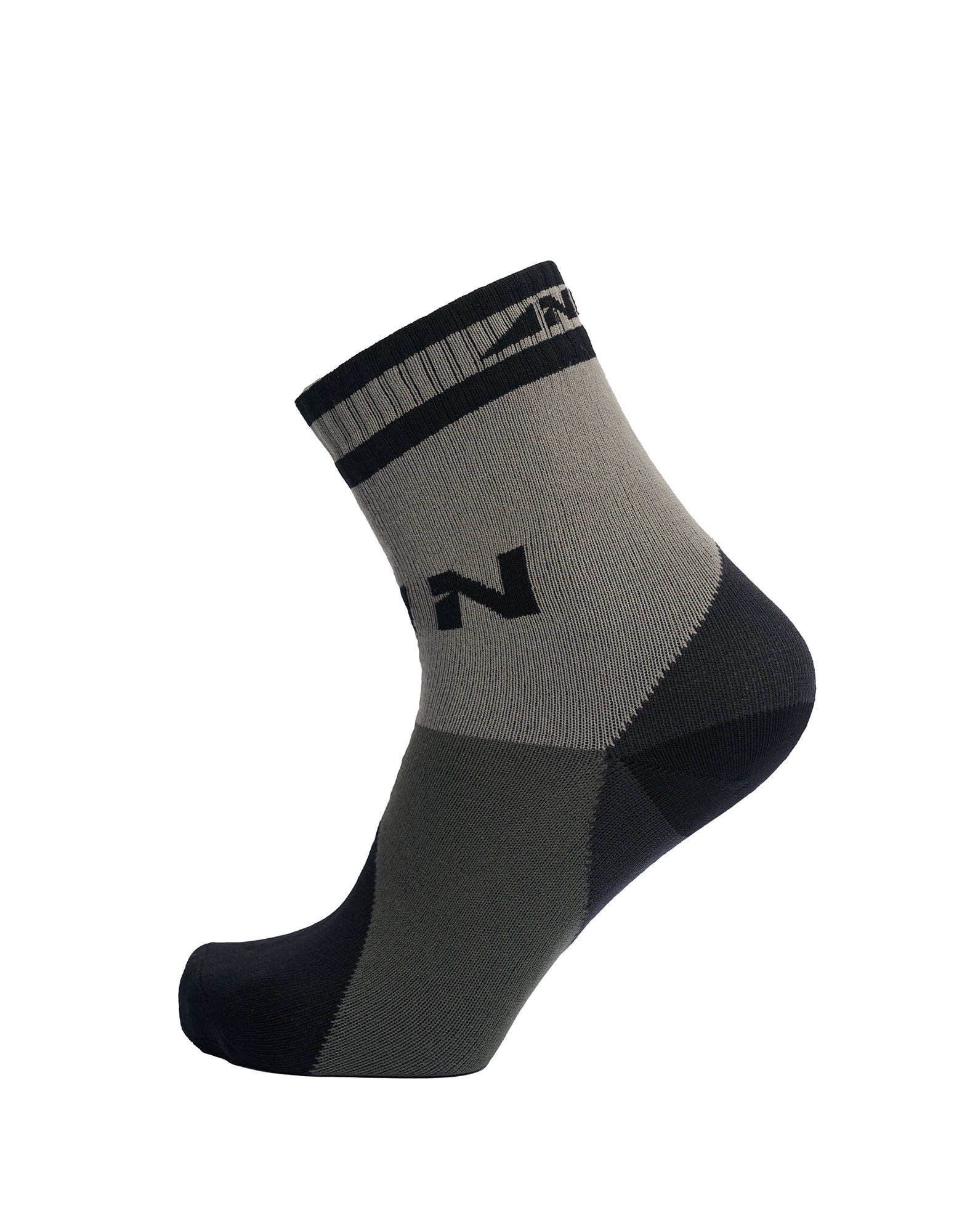 Носки Nucex водонепроницаемые НR02 черный-серый - фото 1