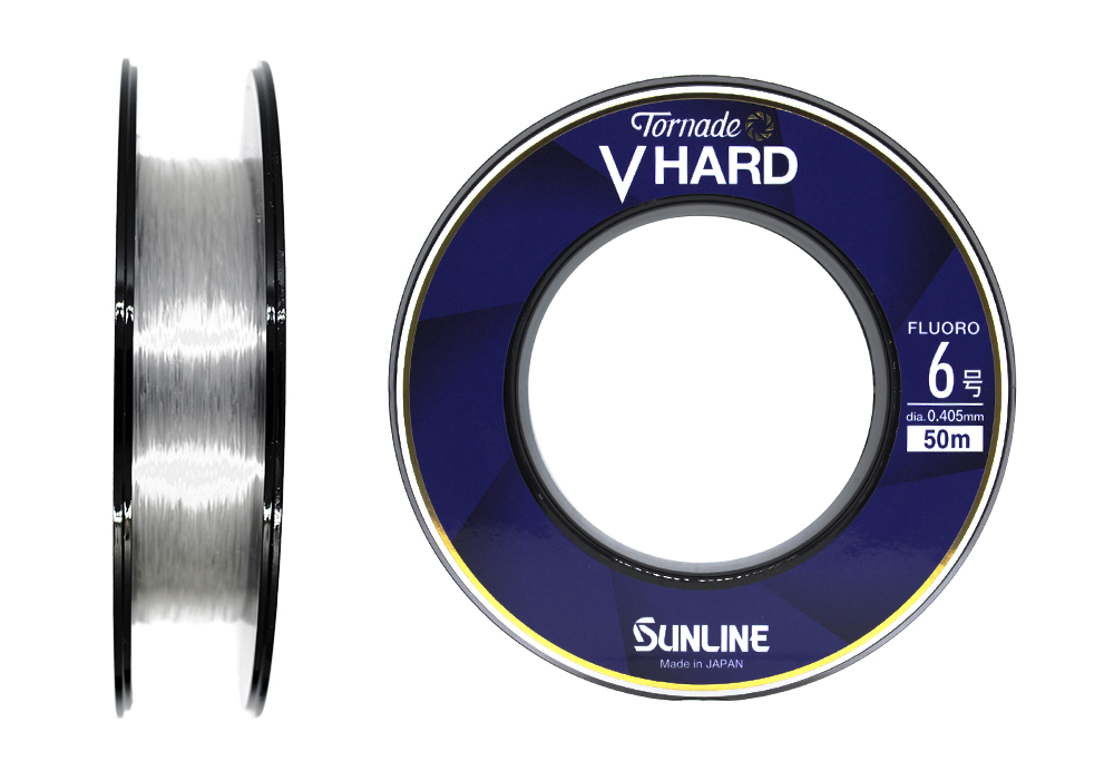 Леска Sunline Tornade V Hard FC 6.0/0.405мм 12.5кг/25lb 50м Clear - фото 1