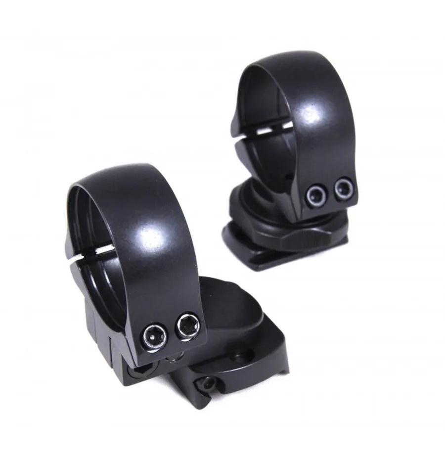 Кольца быстросъемные поворотные MAK 30мм на Rossler Titan 6 KR=34мм BH=17мм - фото 1