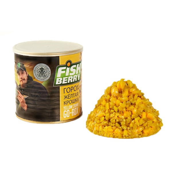 Консервированная зерновая смесь Fish Berry Попова горох желтая ваниль 430мл