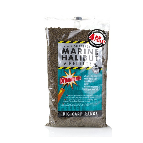 Пеллетс Dynamite Baits Marine halibut 4мм 900гр - фото 1