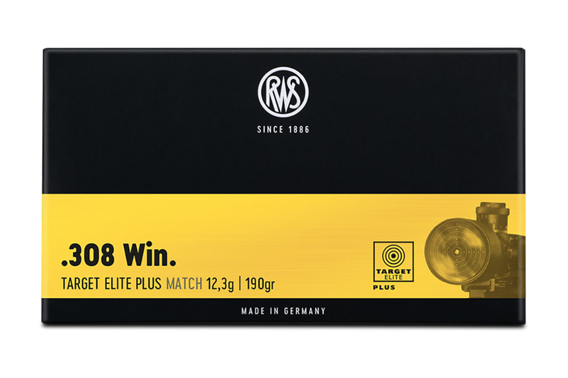 Патрон 308Win RWS 12,3г Target Elit Plus - фото 1