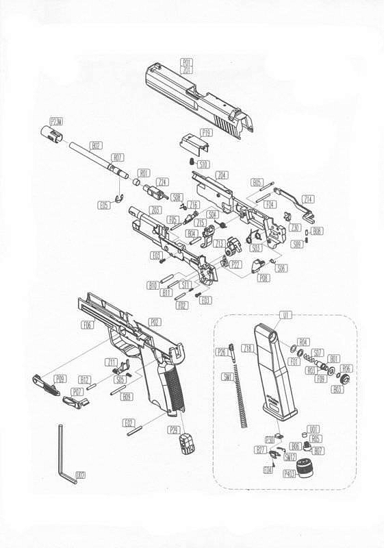 МП Прокладка седла Heckler & Koch USP - фото 1