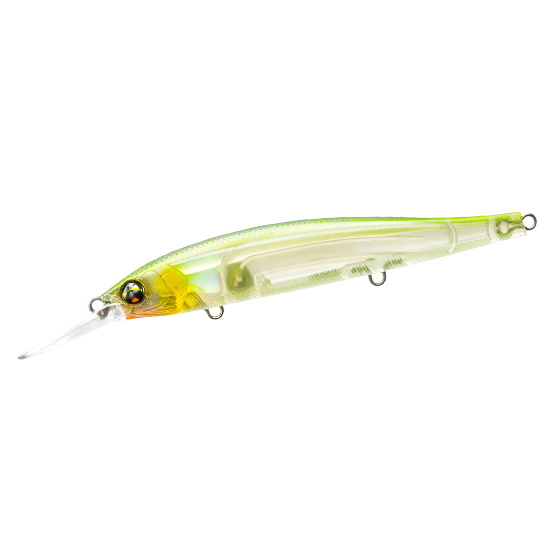 Воблер Yo-Zuri Duel L-Bass Jerkbait 110 SF F1238 GSCB - фото 1