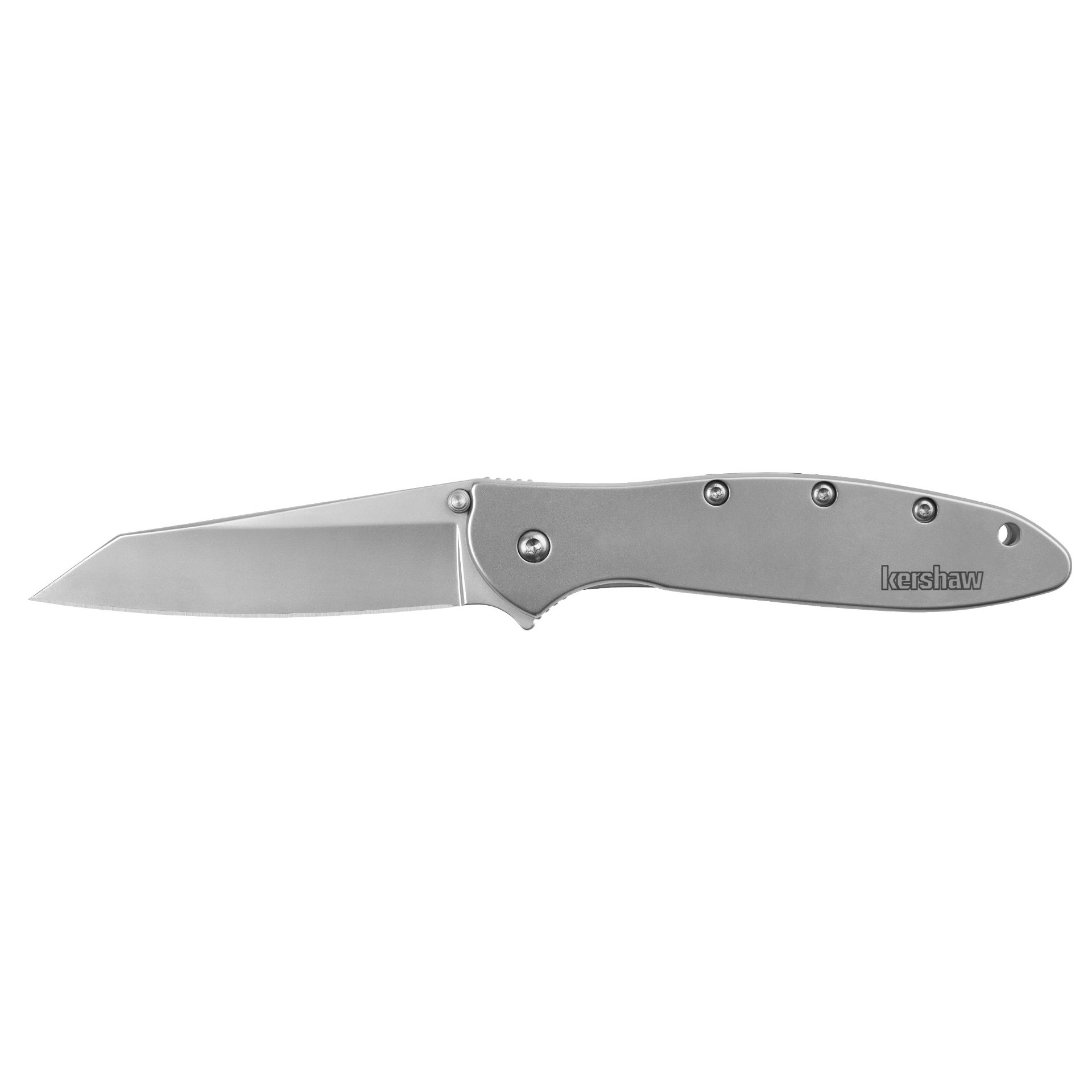Нож Kershaw K1660R Leek Random складной нейлон алюм рукоять сталь 14C28N реверс. - фото 1