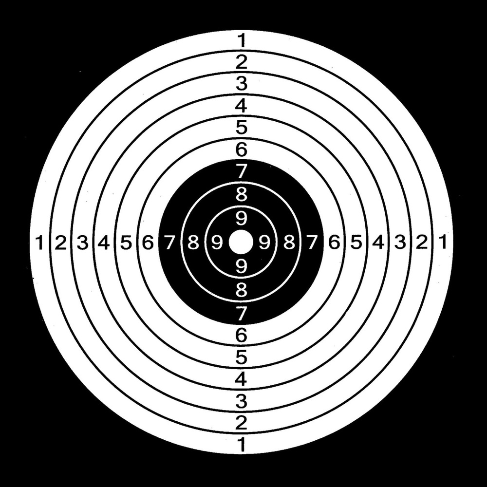 МП Мишень Remington ч/б 1/50 - фото 1