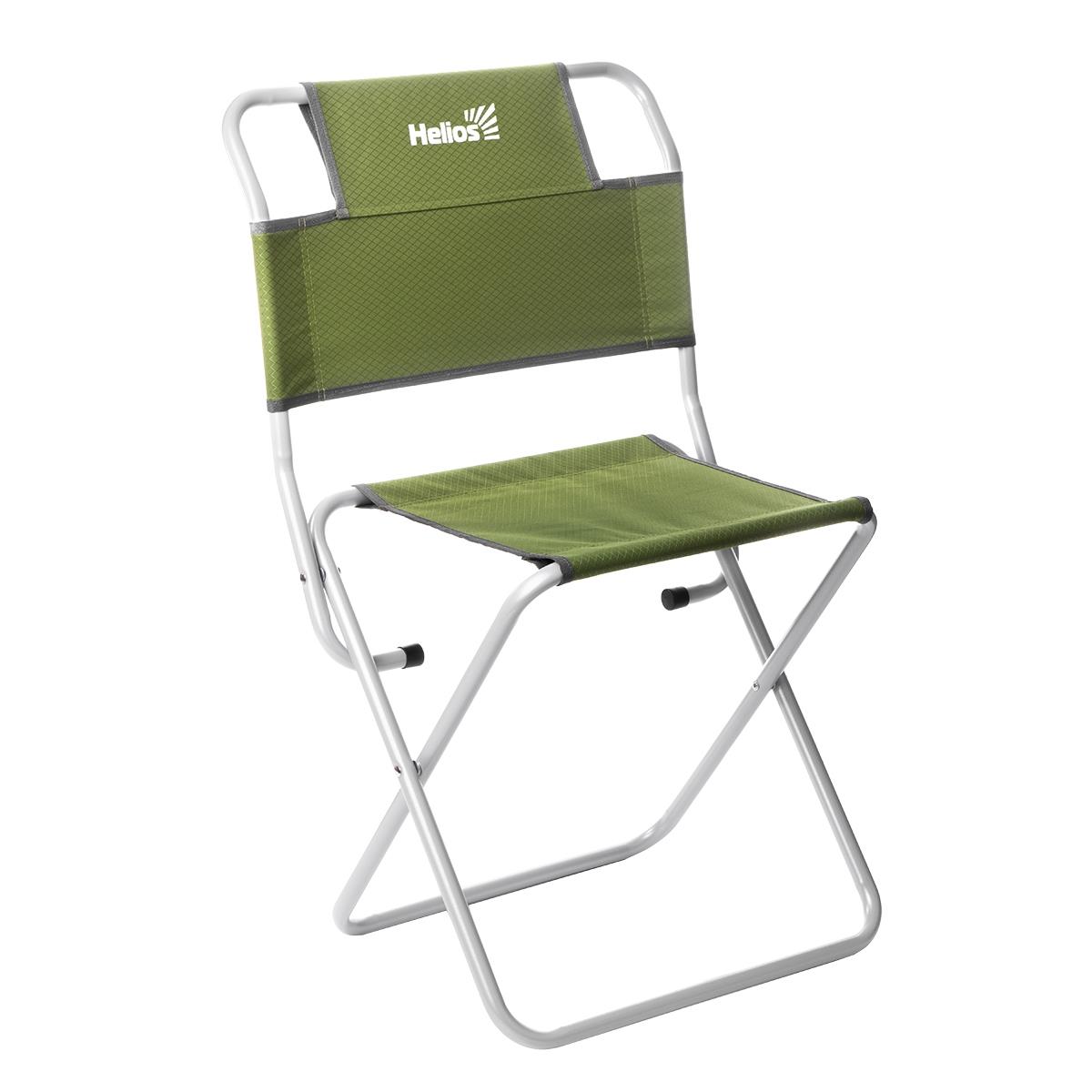 МП Стул туристический со спинкой Green СР-450.19с труба ф19 (T-TC-450.19s-G) Hel - фото 1