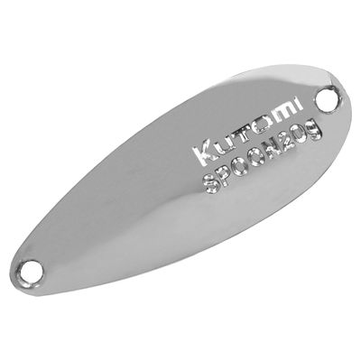 Блесна Kutomi X-Spoon 10гр 53мм silver - фото 1