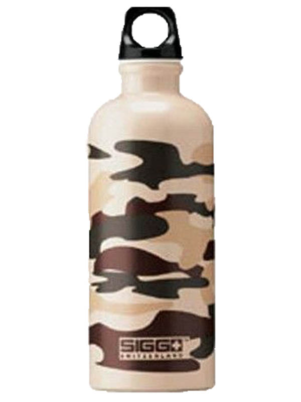 Фляга Sigg Camouflage desert 600 мл слоновая кость - фото 1