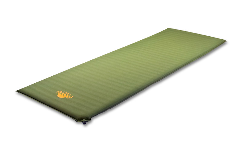 Коврик Alexika Alpine Plus 198x66x5см самонадувающийся pine green - фото 1